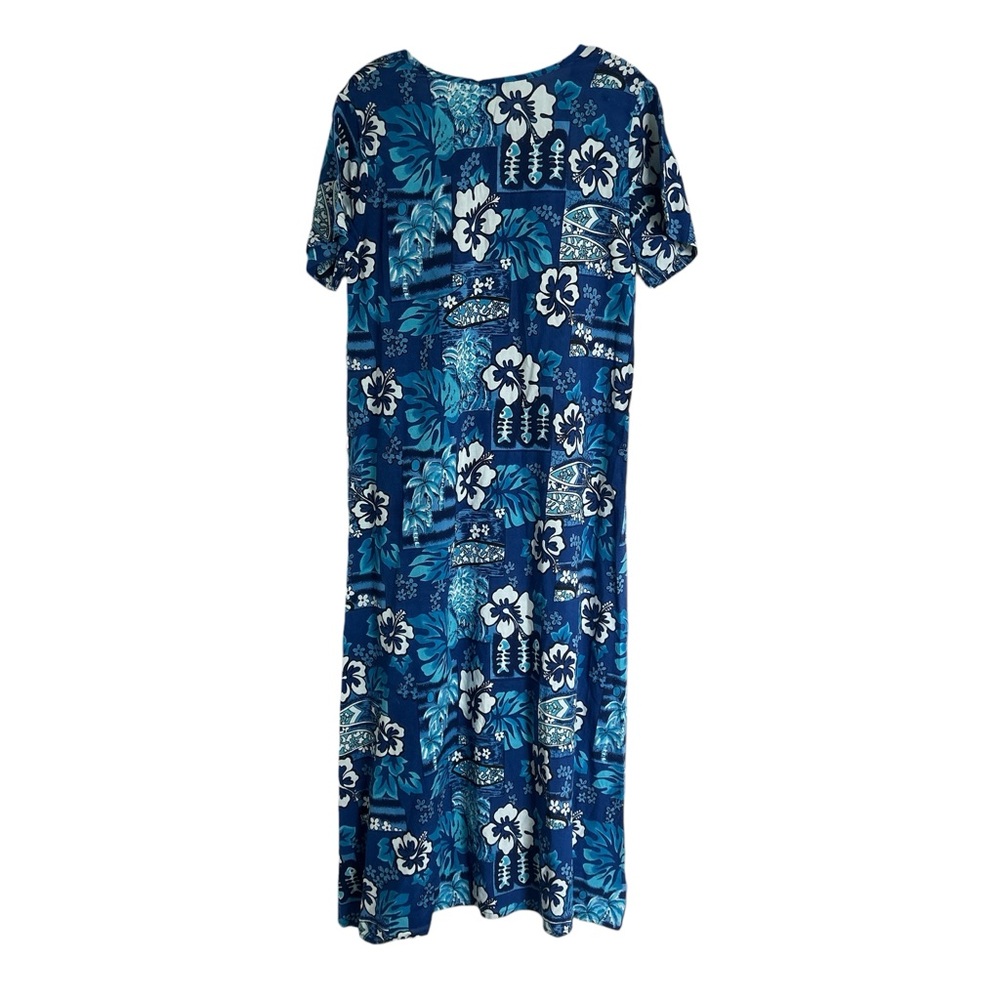 Dee Dee’s Hawaiian Dress Mumu Housedress Small Vi… - image 6
